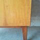 Vintage 70s light wood bedside table