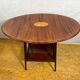 Antique Edwardian Mahogany Oval Drop Leaf Side Table (Circa 1900–1930)