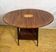 Antique Edwardian Mahogany Oval Drop Leaf Side Table (Circa 1900–1930)