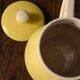 Villeroy Boch yellow earthenware teapot