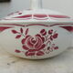 Badonviller red art deco flowers