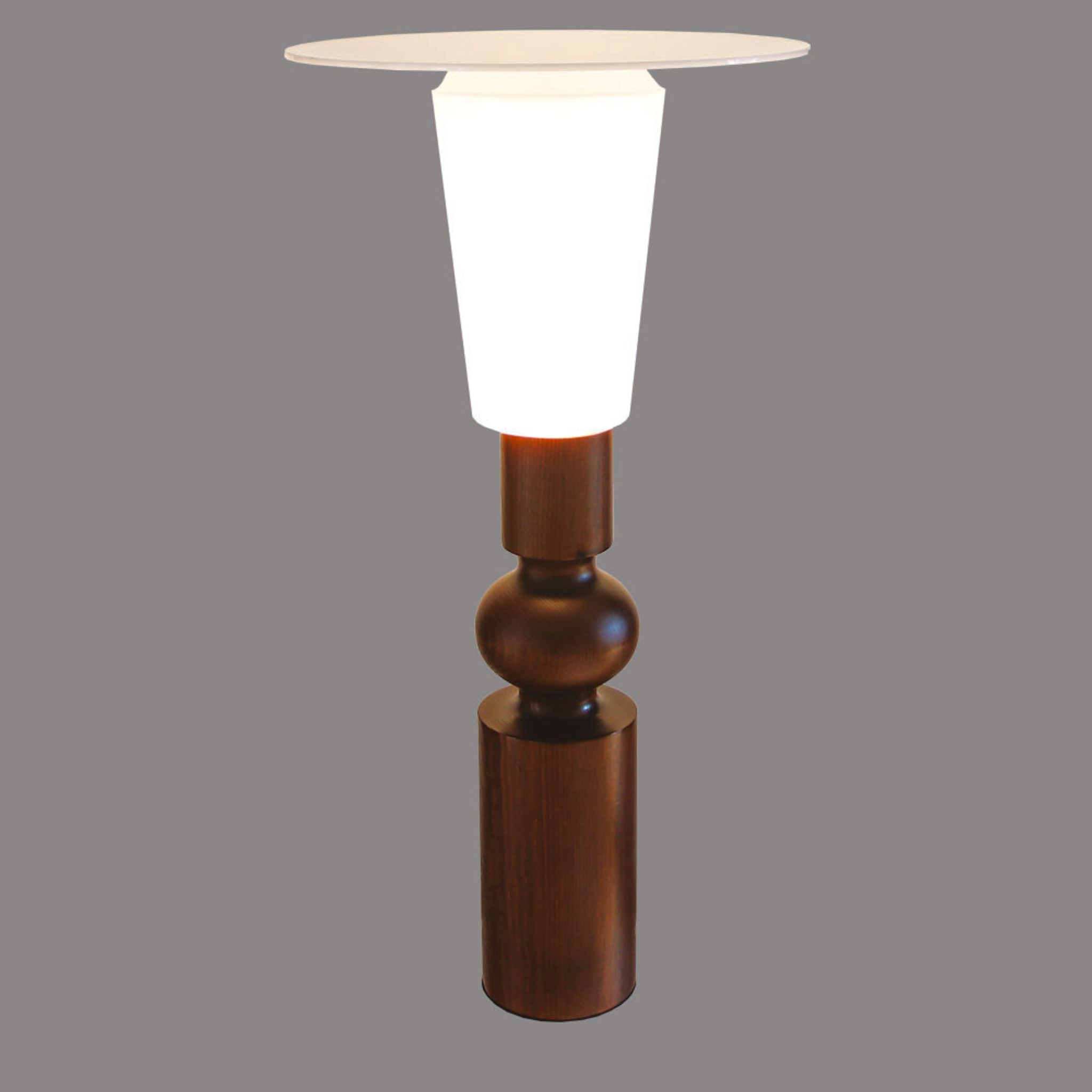 Scandinavian Modern table lamp by Uno & Osten Kristiansson for Luxus Vittsjö, Sweden, 1970s
