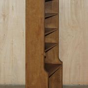 Paire de bibliothèques Robert Mouseman Thompson en chêne sculpté