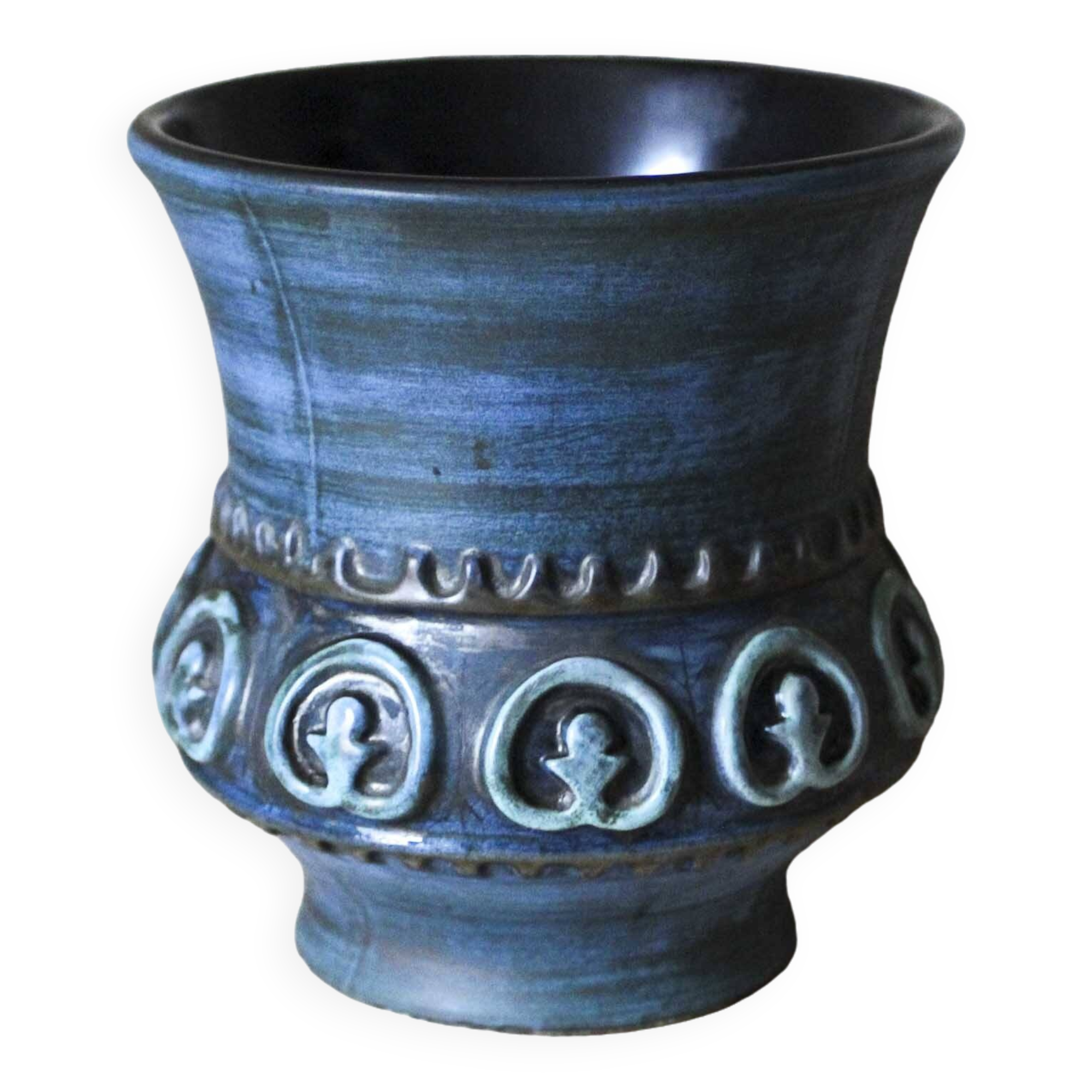 Ceramic vase by Jean de Lespinasse