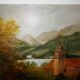 Oil painting landscape