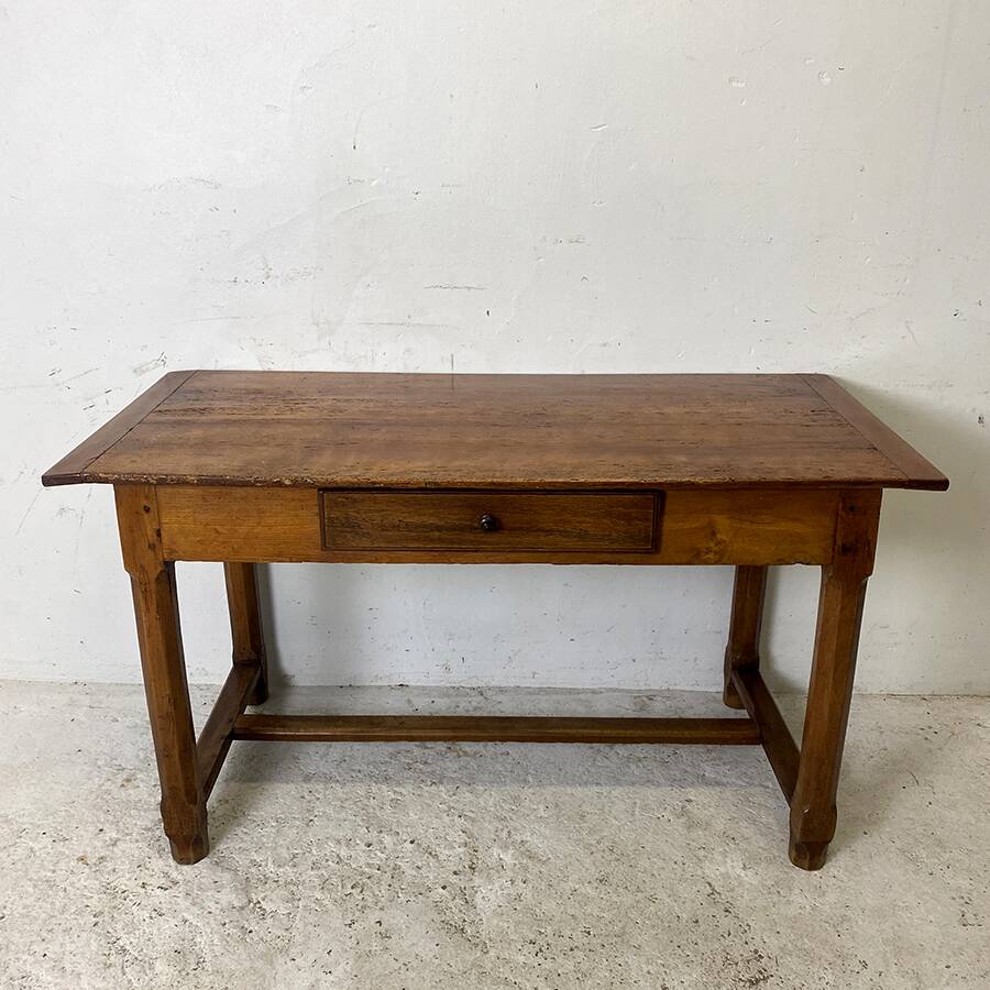 Solid wood farm table