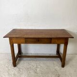 Solid wood farm table