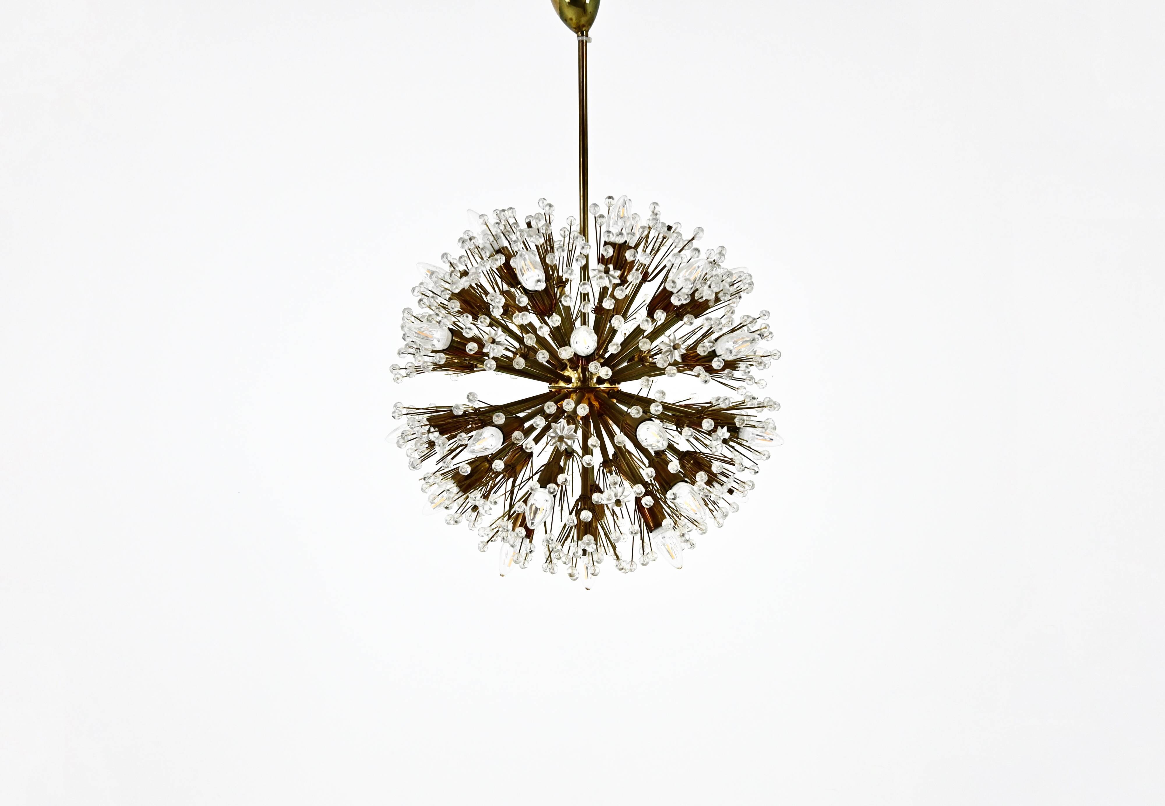 Chandelier by Emil Stejnar for Rupert Nikoll, 1950s
