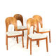 Set of 4 Koefoed Morten chairs 'Horve'