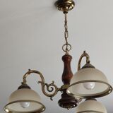 Lustre en bois