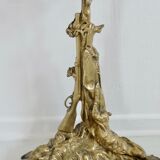 Porte parapluie porte canne art déco en bronze