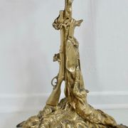Umbrella door, bronze art deco cane holder