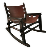 Rocking chair brutaliste