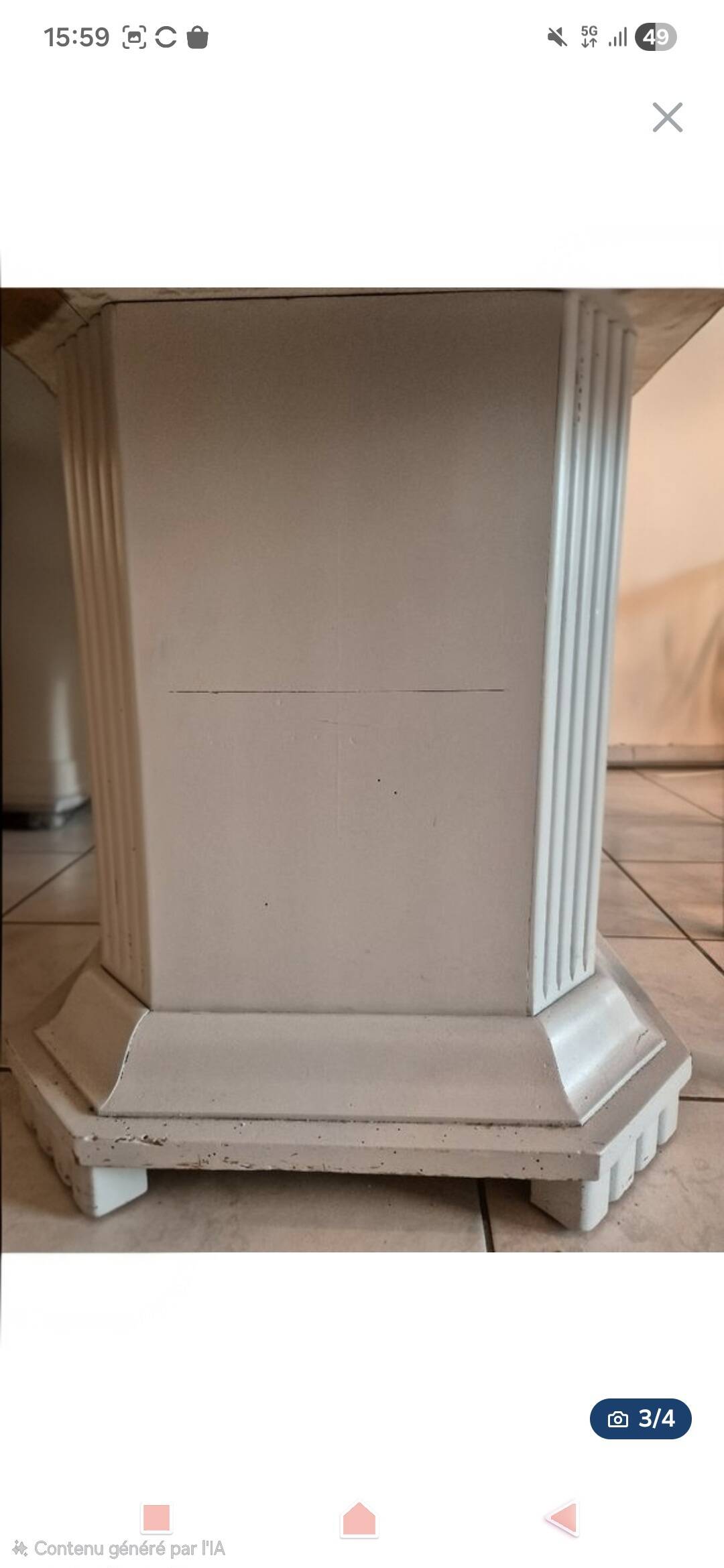 Table from the 1930s