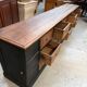 Immense workshop furniture from the early 20th century.