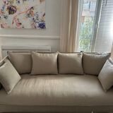 Linen sofa