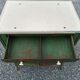 Patinated metal furniture