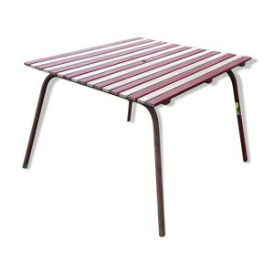 Table de jardin vintage 1950