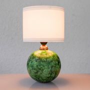 Scandinavian Art Deco table lamp in ceramic by Erik Mornils for Nittsjö, 1930s