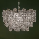 Lustre en verre vintage d’Aureliano Toso pour Venini, années 1960