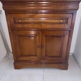 Cherry wood TV stand