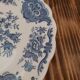 Dessert plate Ridgway Windsor blue flowers
