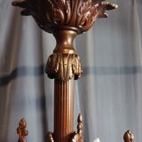 Lustre Louis XVI en bronze et laiton