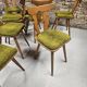 Lot  8 chaises bistrot 1970"