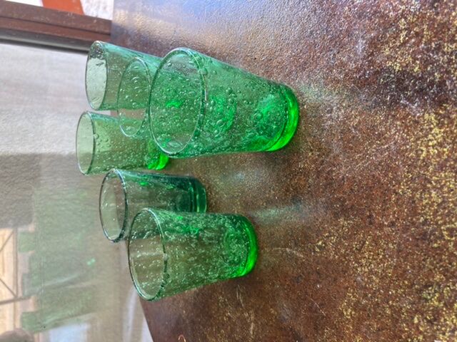 Set of 6 De Biot glasses