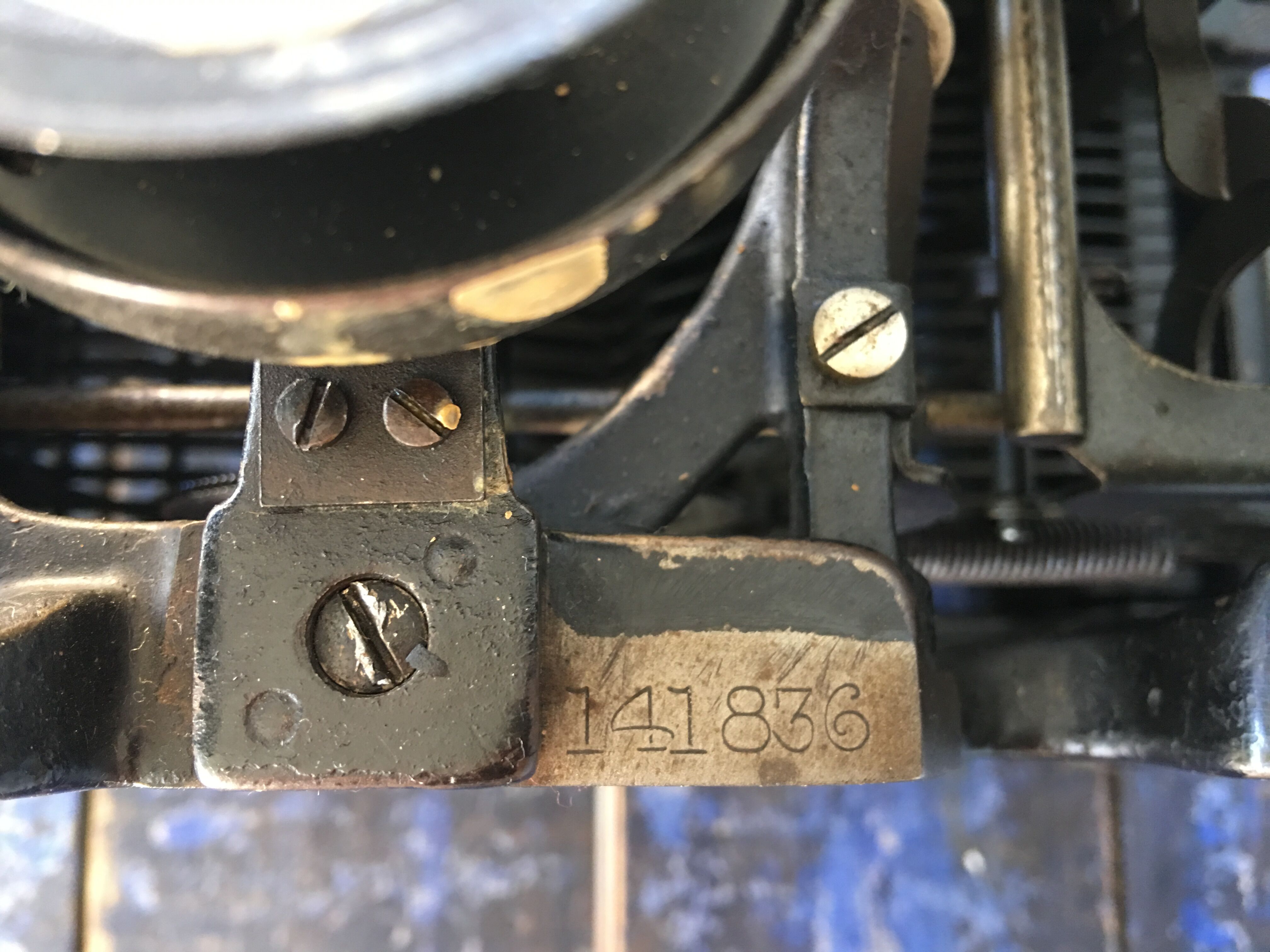 Underwood Typewriter, 1900