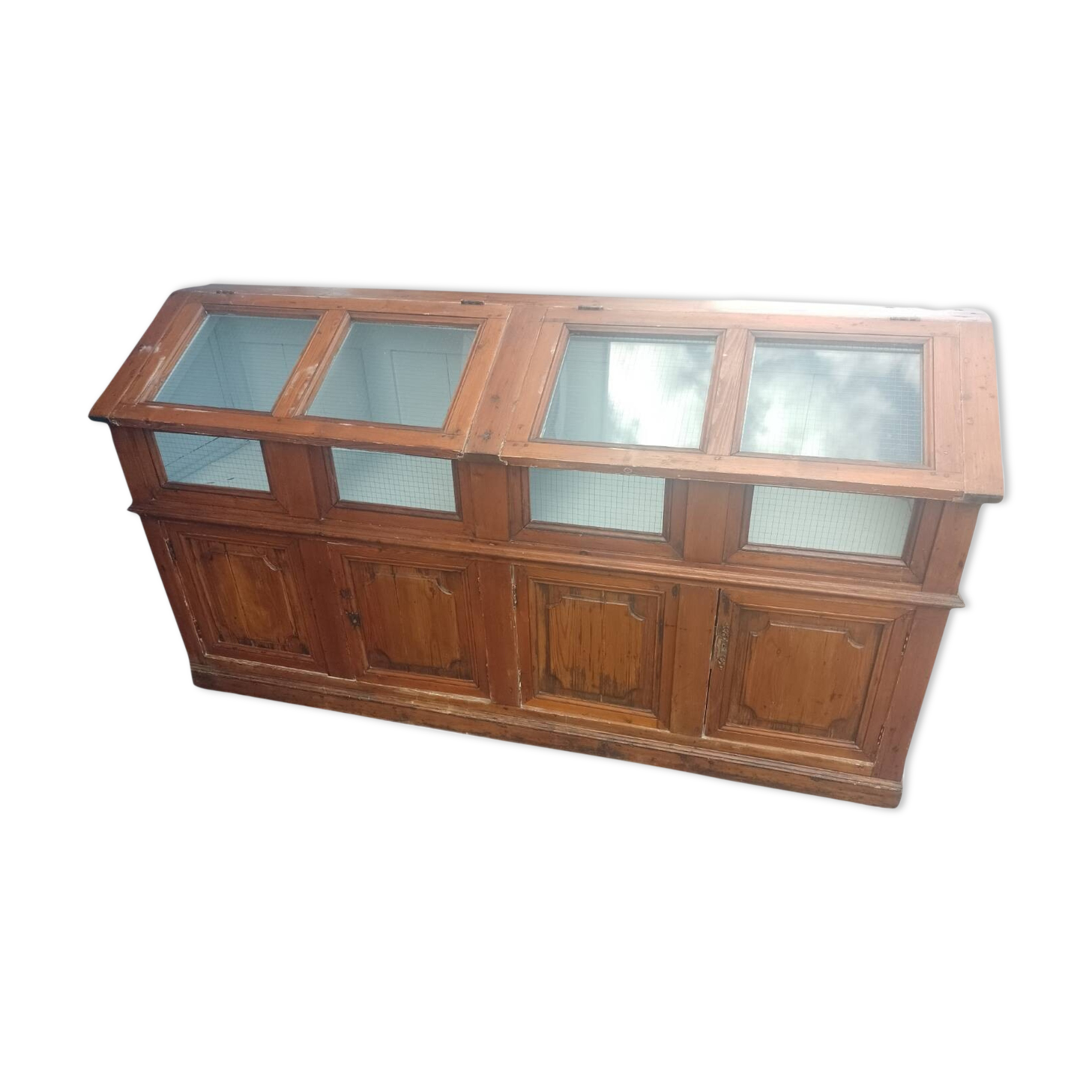 19th century haberdashery or grocery store window