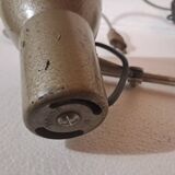 Old industrial articulated workshop lamp