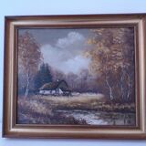 Signed oil painting