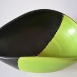 Vintage two-tone ceramic cup 50's