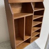 Mid-century wooden wall shelf