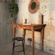 Table d'appoint esprit table de ferme