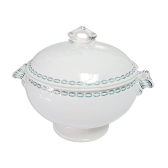 Sarreguemines U&C Iron Earth Soup Tureen, Nobilis