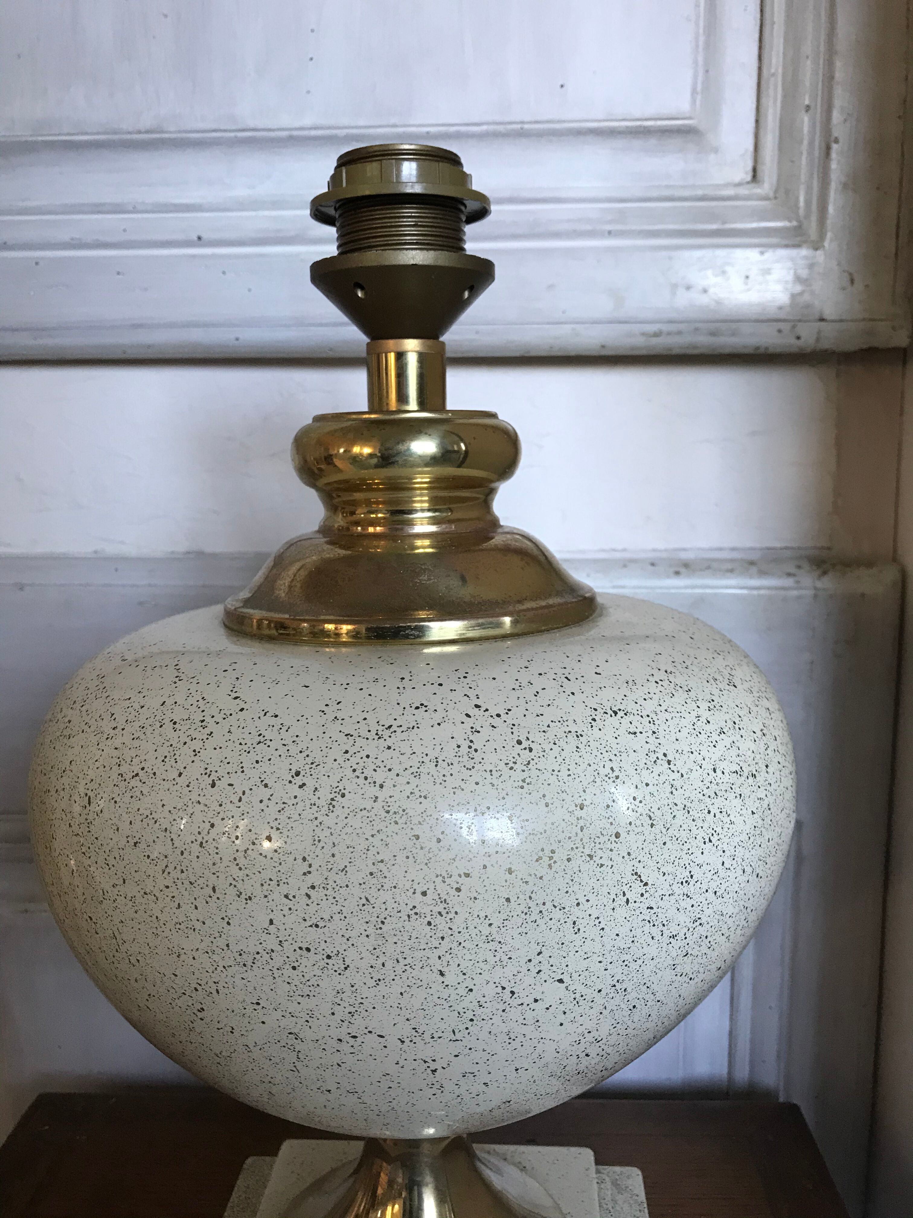 Vintage "Oricourt" Dolphin Lamp