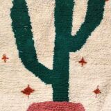 Handcrafted Beni Ouraine rug, size 200 x 300 cm, colorful patterns