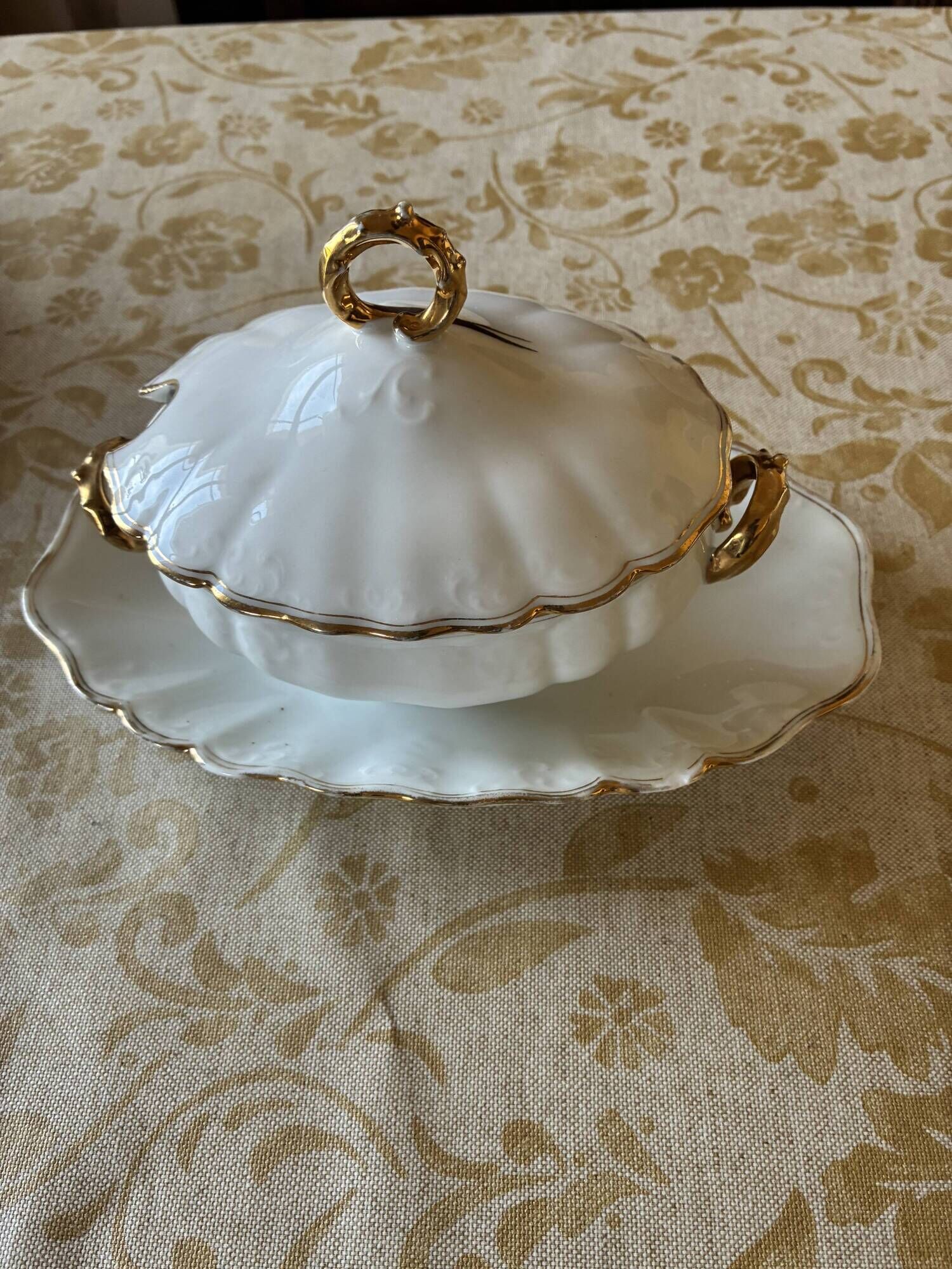 Service ancien de table en porcelaine de Limoges
