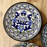 Handmade Moroccan plates