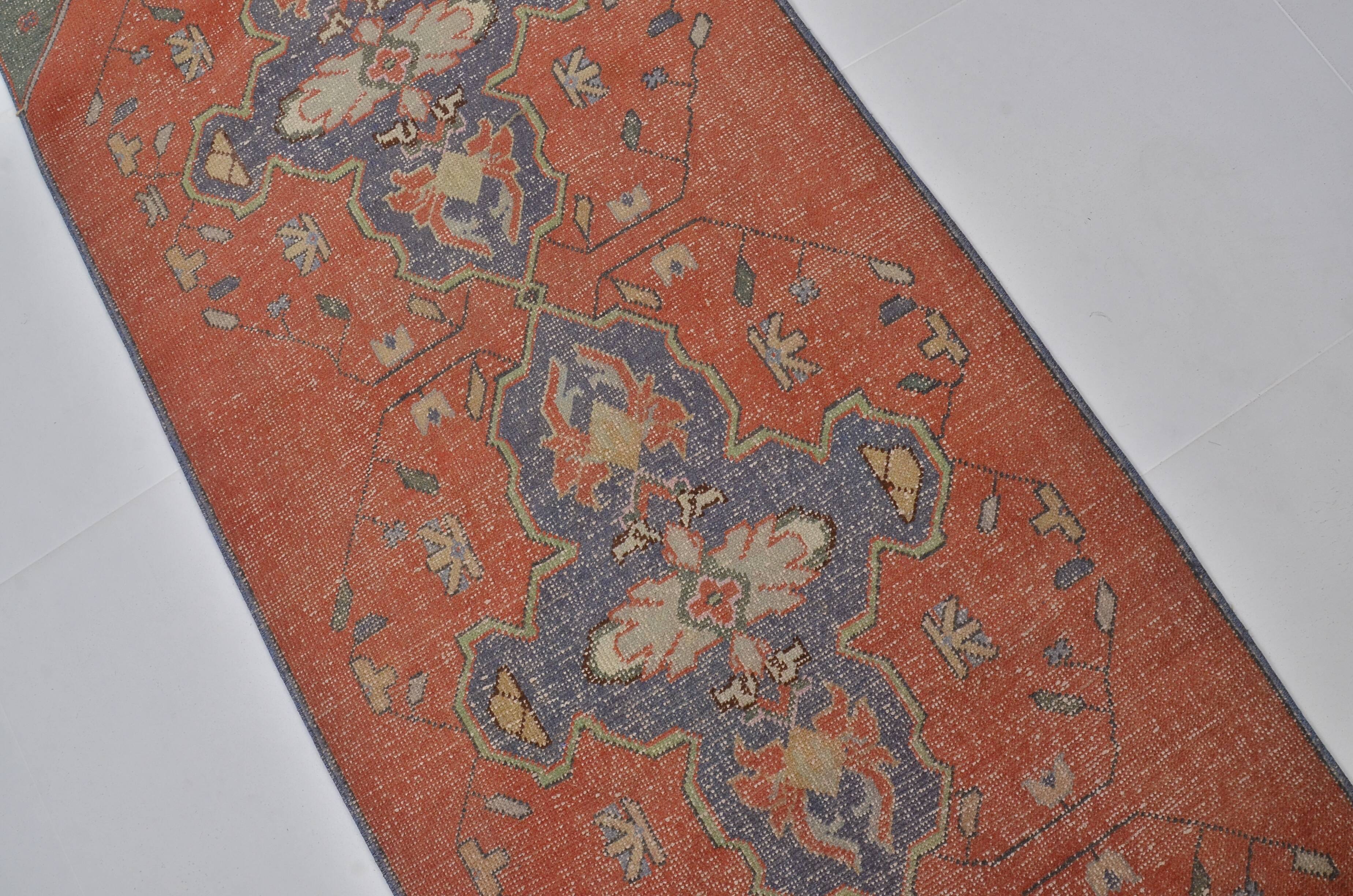 Vintage Turkish Handmade Runner sku c406