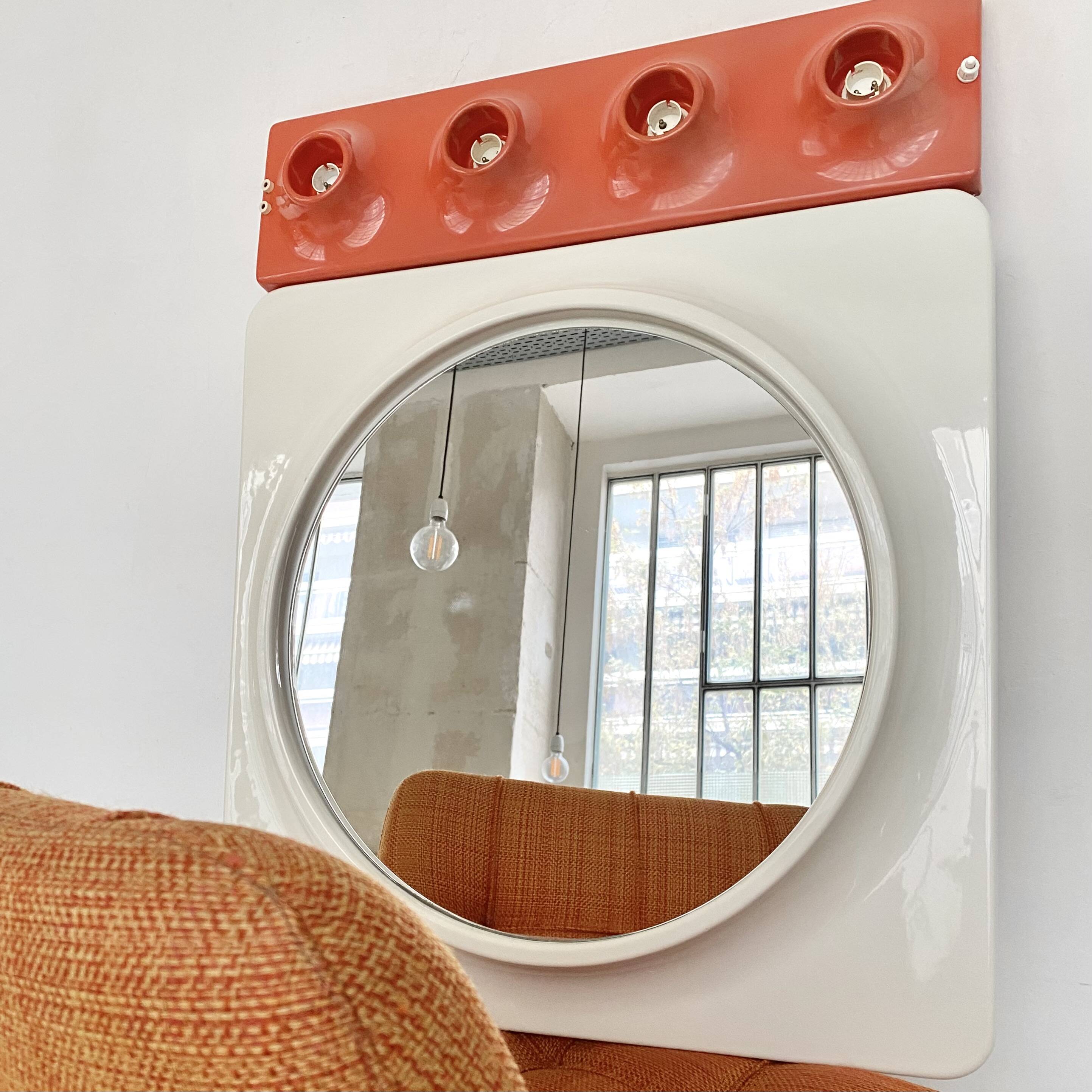 Jean Garçon / Formag mirrors and lighting from the 70s