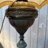 Lampadaire en bronze et onyx de style Napoléon III
