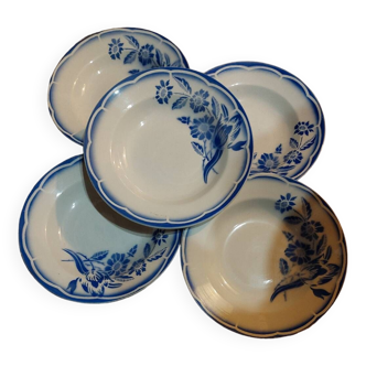 Assiettes creuses sarreguemines