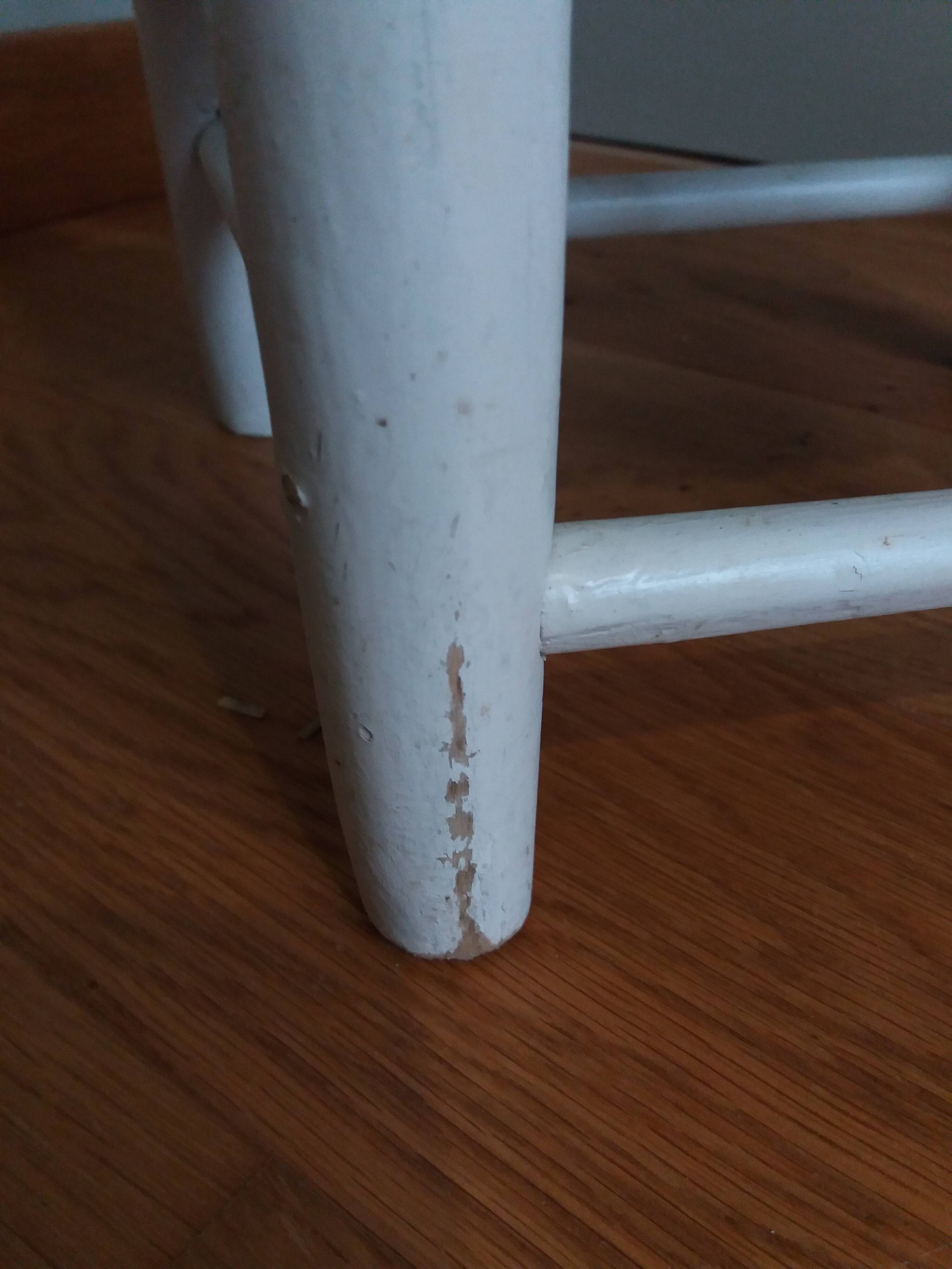 Chaise paillée enfant