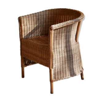 Rattan armchair