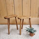 Brutalist stools