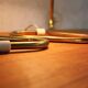 Pair of desk lamps mid century by Erik Wärna for Rydahls 1950 s
