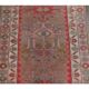Vintage Turkish Hand-Knotted Pink Runner Rug 90x388